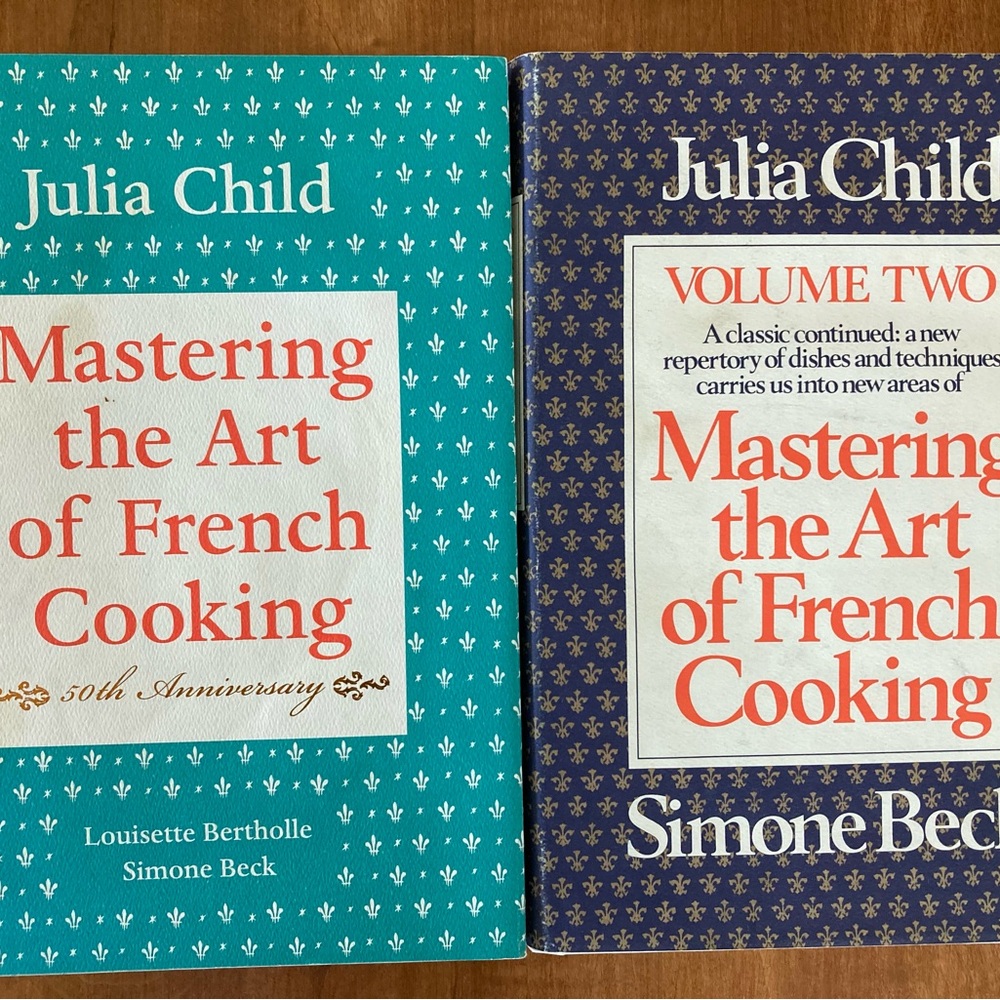 Julia Child’s Mastering the Art of French Cooking Book Set